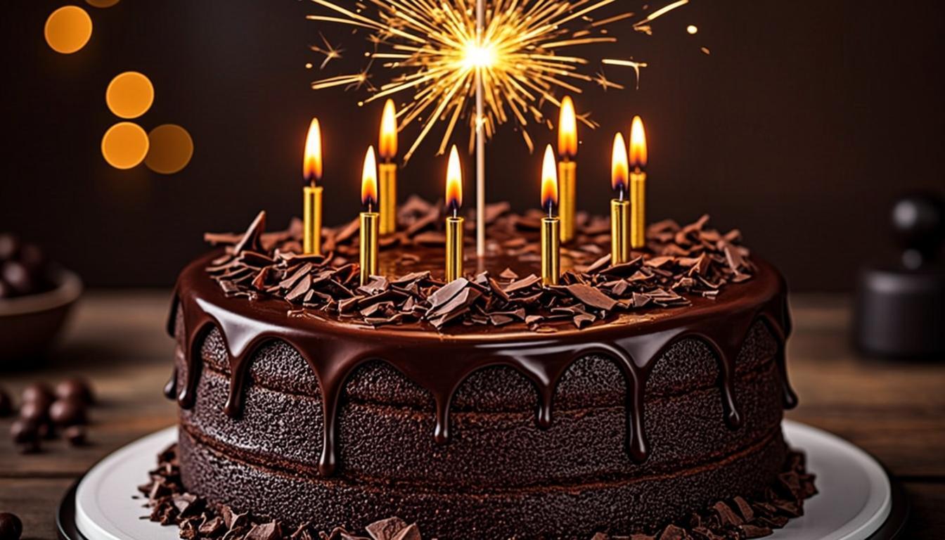 Midnight Surprise Cakes