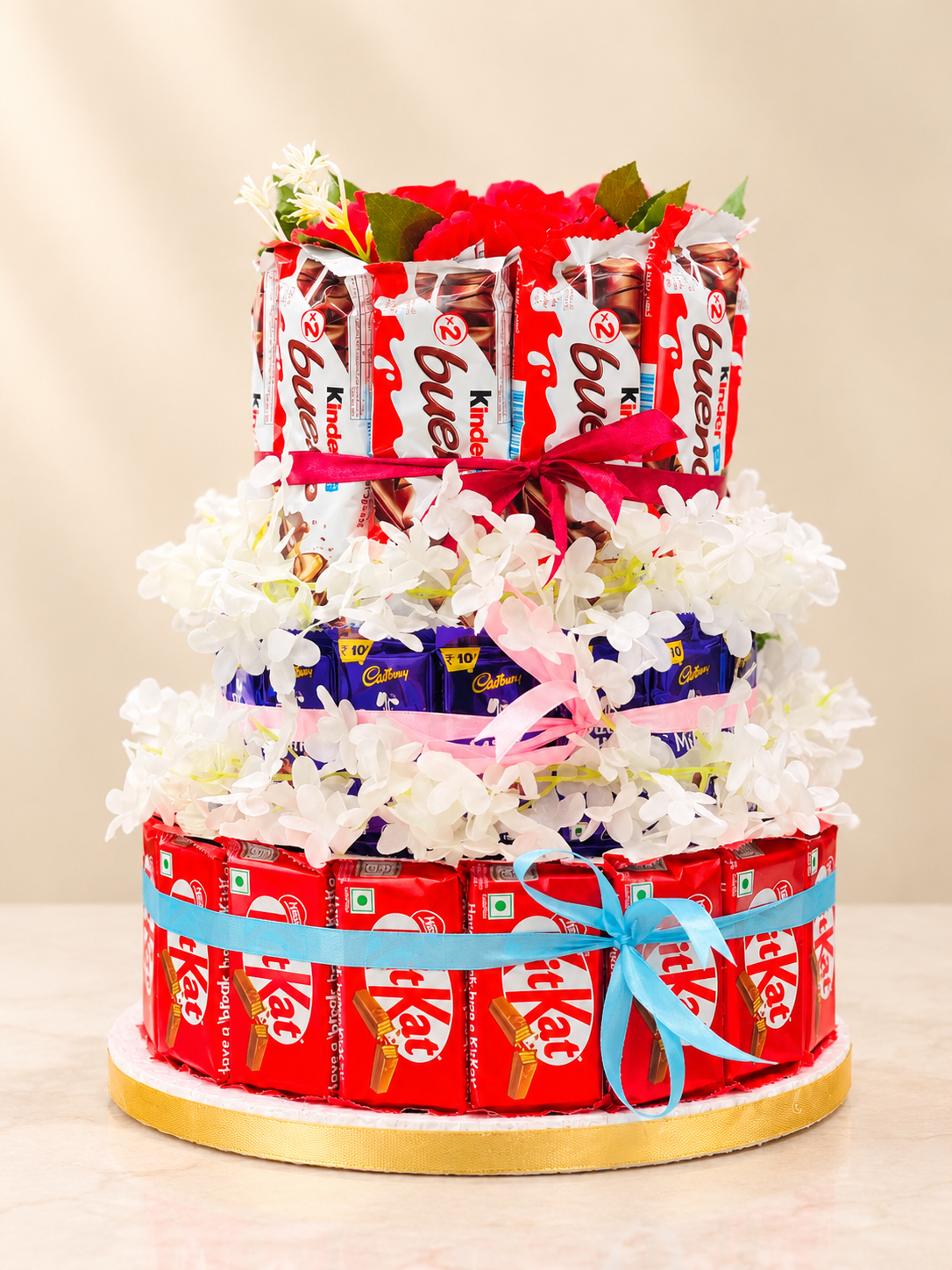 3- layer Chocolate tawar